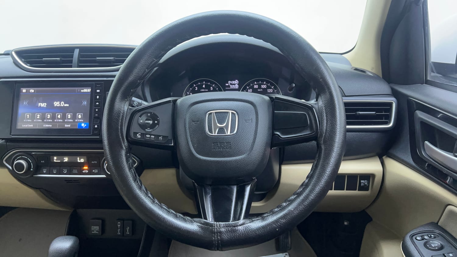 Used 2021 Honda Amaze 1.2 VX CVT Petrol Petrol Automatic interior STEERING VIEW
