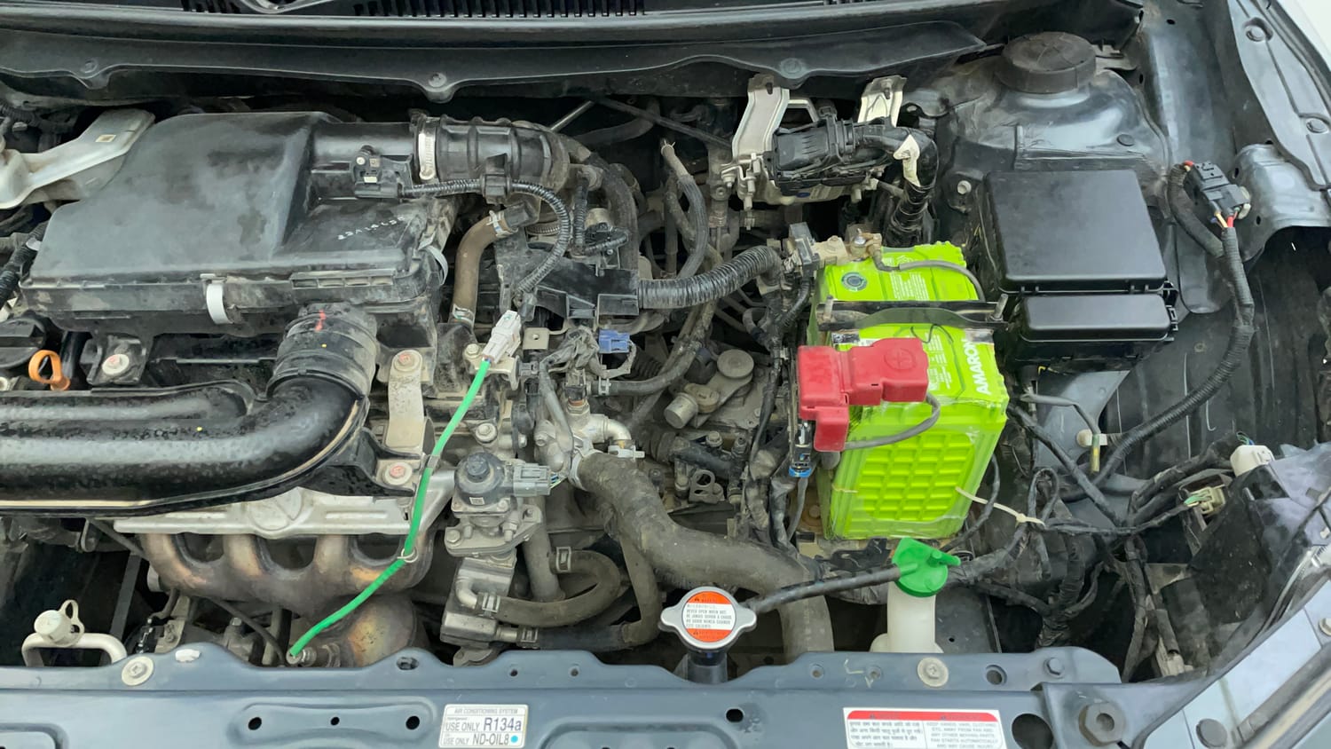 Used 2023 Maruti Suzuki Baleno Zeta MT CNG Cng Manual engine ENGINE LEFT SIDE VIEW