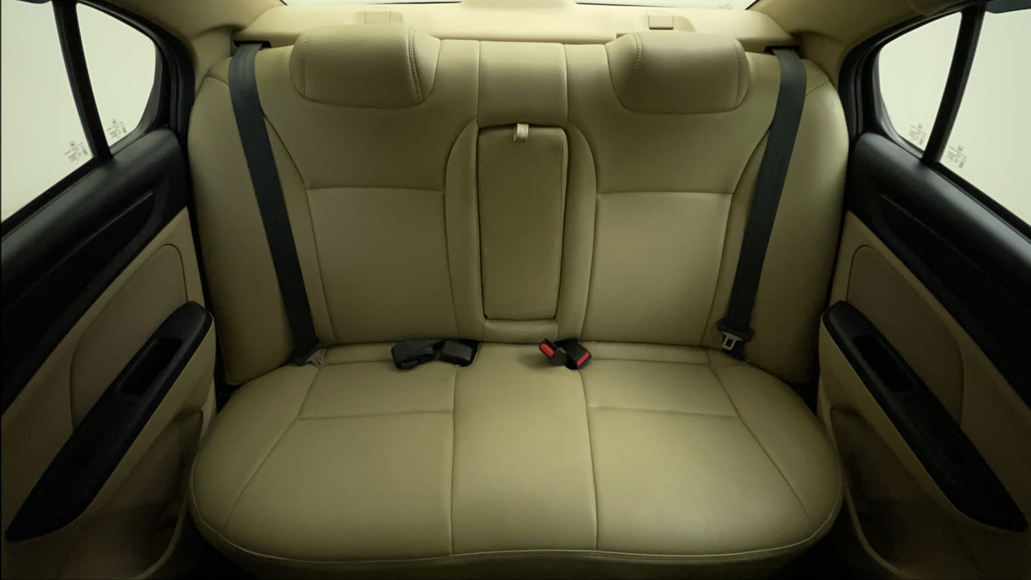 Used 2019 Honda Amaze 1.2 S MT Petrol Petrol Manual interior REAR SEAT CONDITION VIEW