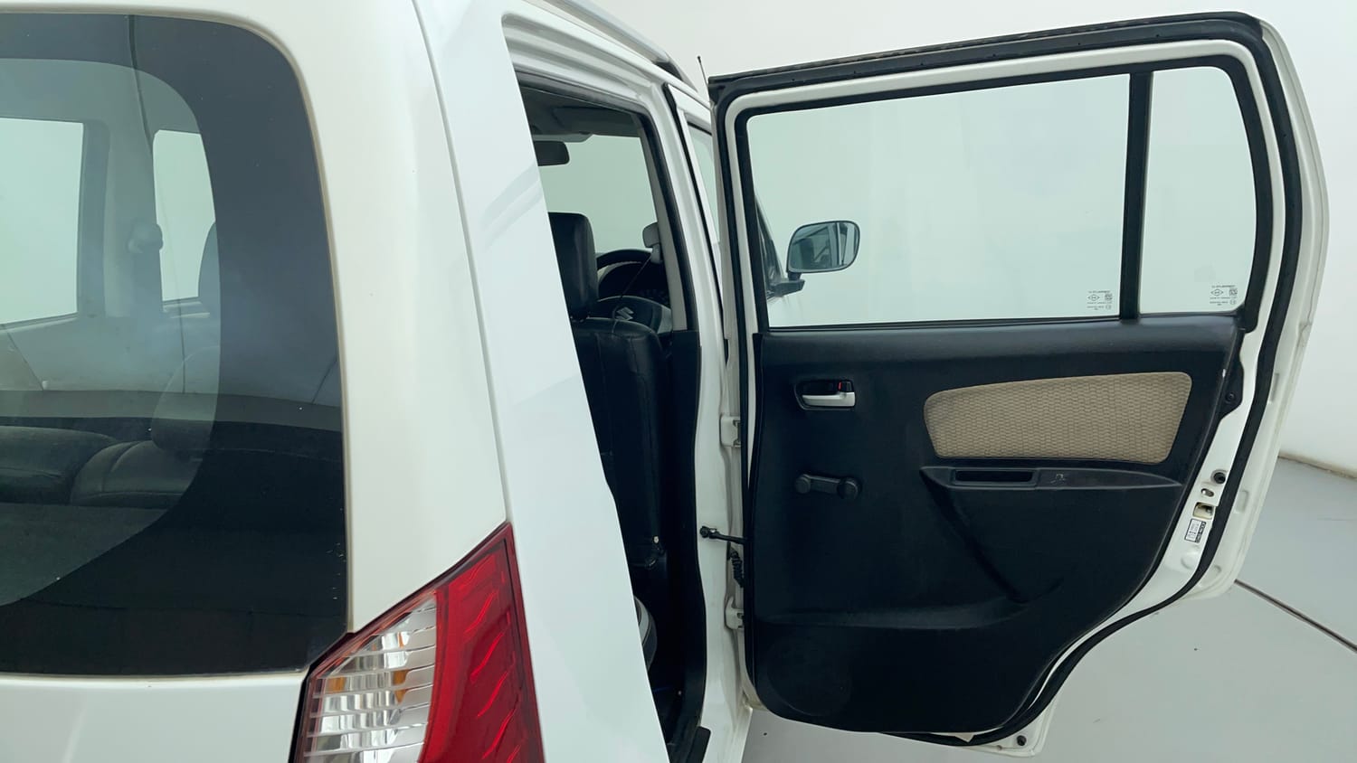 Used 2017 Maruti Suzuki Wagon R LXI Petrol Manual interior RIGHT REAR DOOR OPEN VIEW