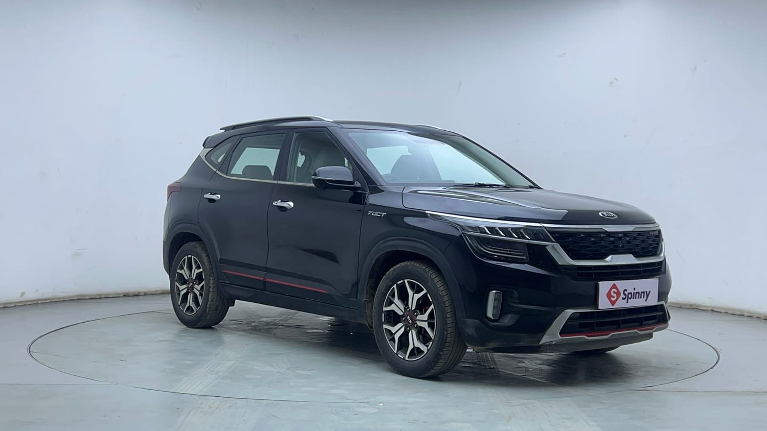 Used 2020 kia Seltos GTX Plus DCT 1.4 Petrol Automatic exterior RIGHT FRONT CORNER VIEW