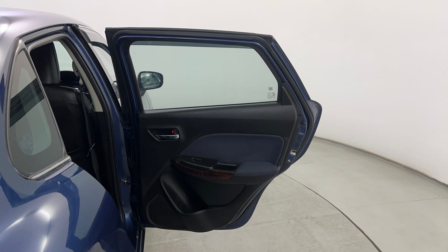 Used 2019 Maruti Suzuki Baleno Zeta Petrol Manual interior RIGHT REAR DOOR OPEN VIEW