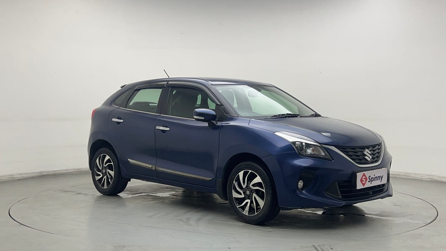 Used 2021 Maruti Suzuki Baleno Alpha Petrol Manual exterior RIGHT FRONT CORNER VIEW