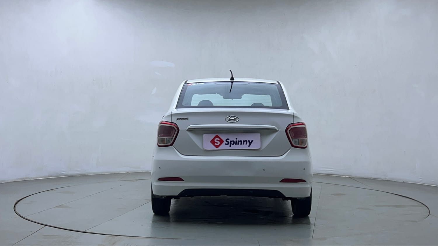 Used 2014 Hyundai Xcent S 1.2 Petrol Manual exterior BACK VIEW