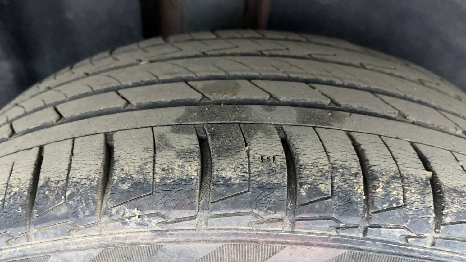 Used 2021 MG Motors Hector Sharp 1.5 Petrol Turbo DCT Petrol Automatic tyres RIGHT REAR TYRE TREAD VIEW