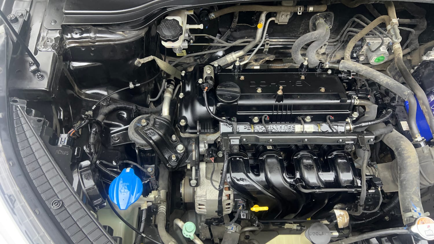 Used 2019 Hyundai Creta SX 1.6 AT Petrol Petrol Automatic engine ENGINE RIGHT SIDE VIEW