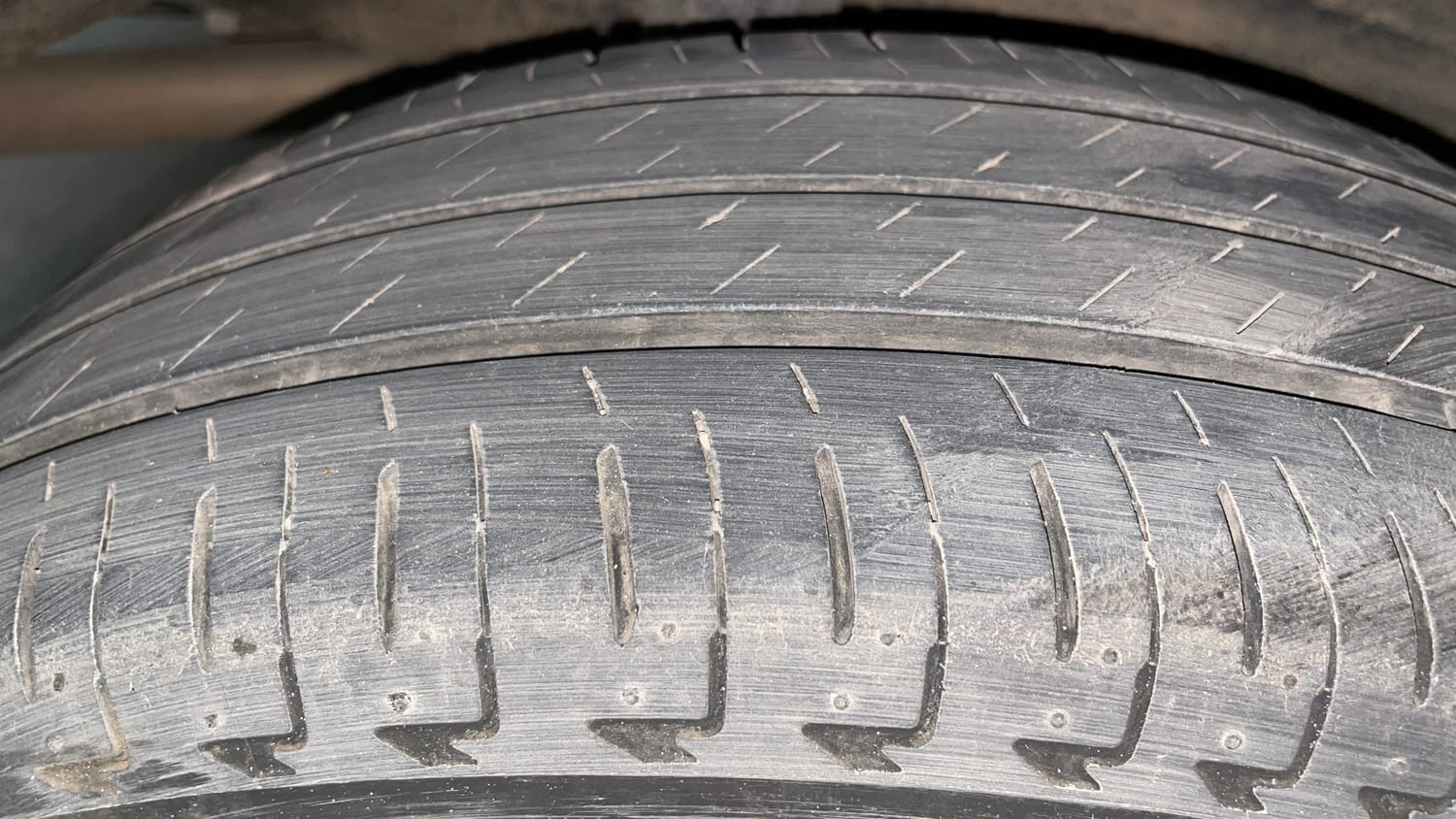 Used 2019 Honda Amaze 1.2 S MT Petrol Petrol Manual tyres RIGHT REAR TYRE TREAD VIEW
