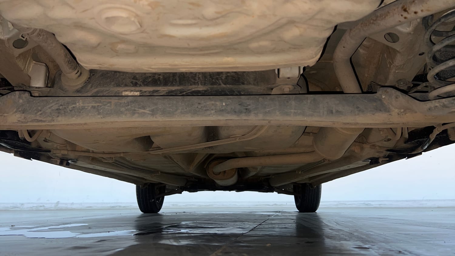 Used 2023 Maruti Suzuki Alto K10 VXi AGS Petrol Automatic extra REAR UNDERBODY VIEW (TAKEN FROM REAR)