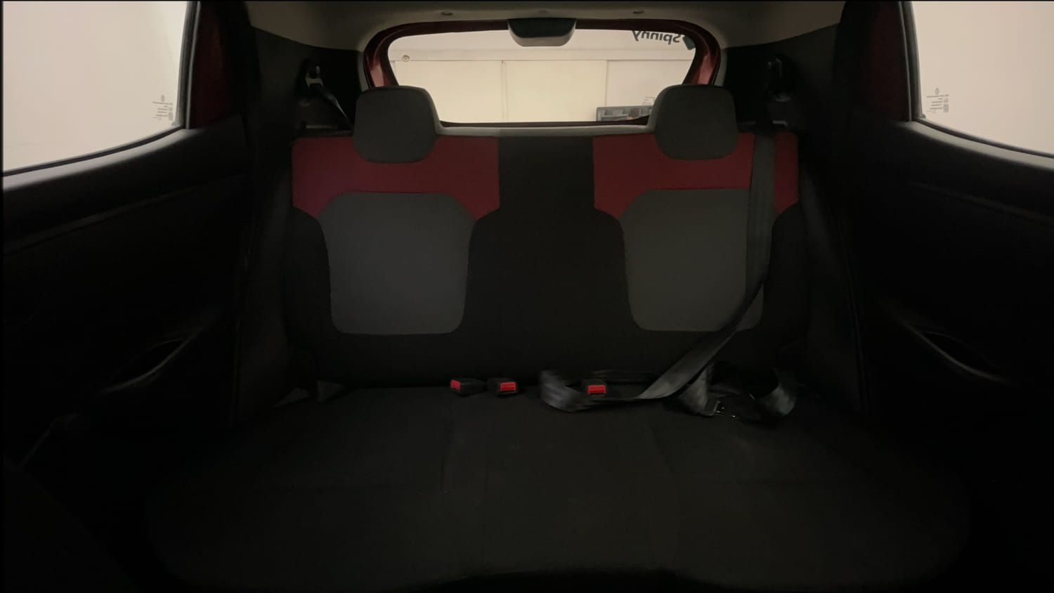 Used 2017 Renault Kwid 1.0 RXT AMT Opt Petrol Automatic interior REAR SEAT CONDITION VIEW