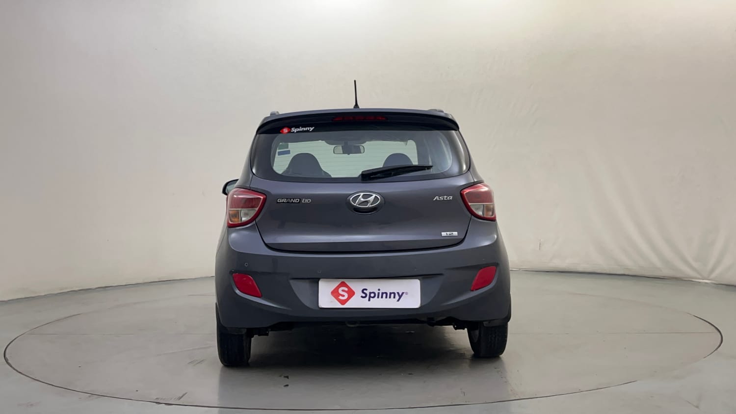 Used 2014 Hyundai Grand i10 Asta 1.2 Kappa VTVT Petrol Manual exterior BACK VIEW