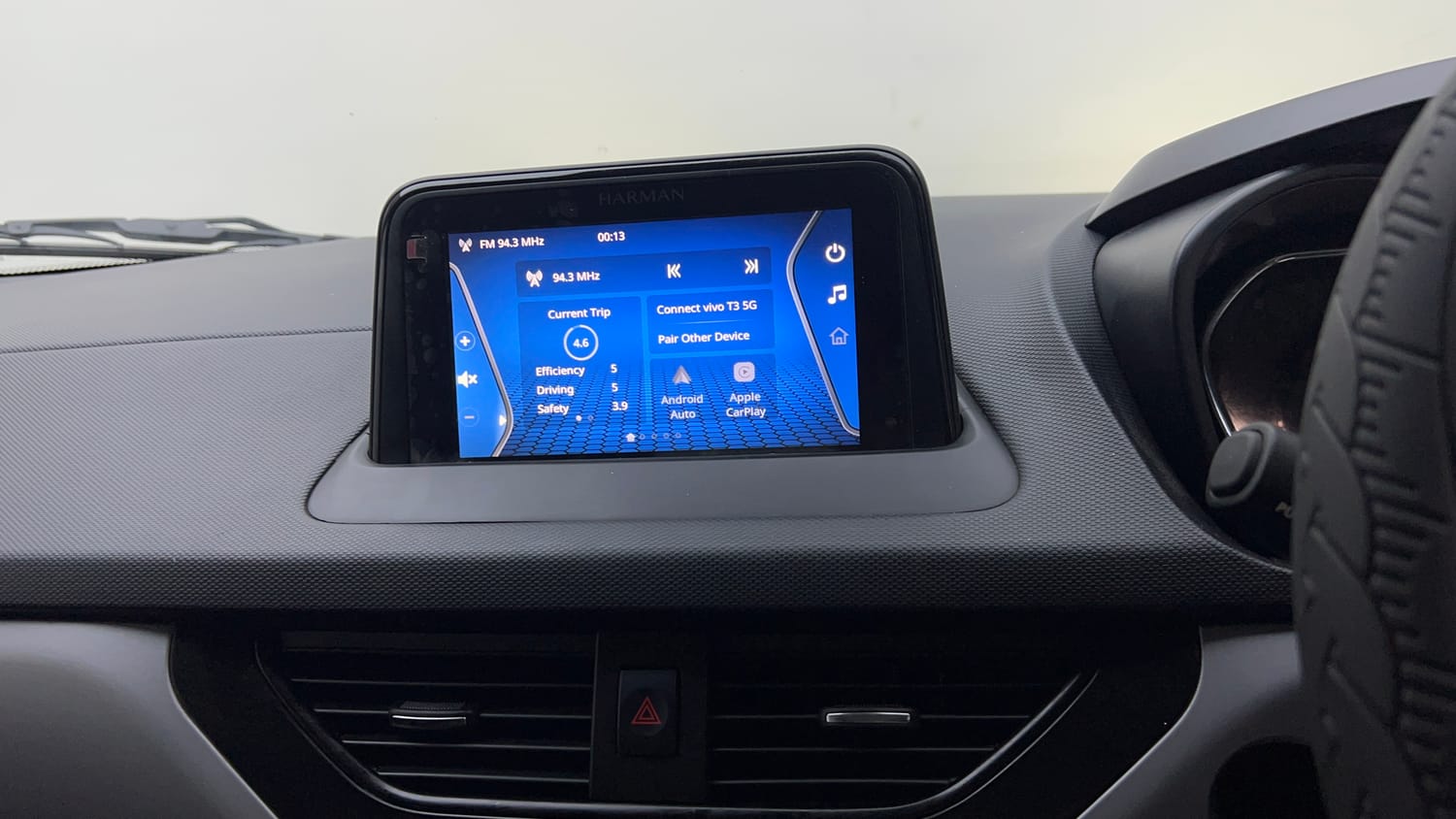 Used 2023 Tata Nexon XM Plus (S) Petrol Manual top_features Integrated (in-dash) music system