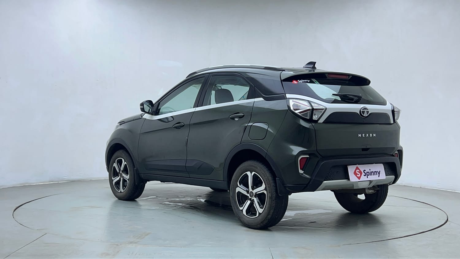 Used 2022 Tata Nexon XZA Plus Petrol Automatic exterior LEFT REAR CORNER VIEW