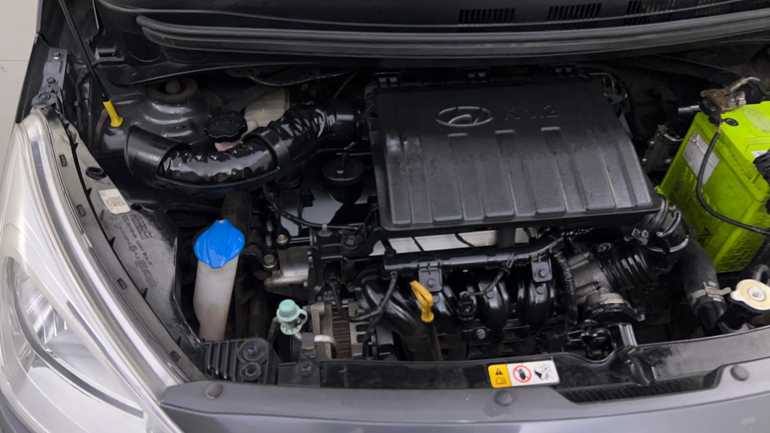 Used 2020 Hyundai Grand i10 Sportz 1.2 Kappa VTVT Petrol Manual engine ENGINE RIGHT SIDE VIEW