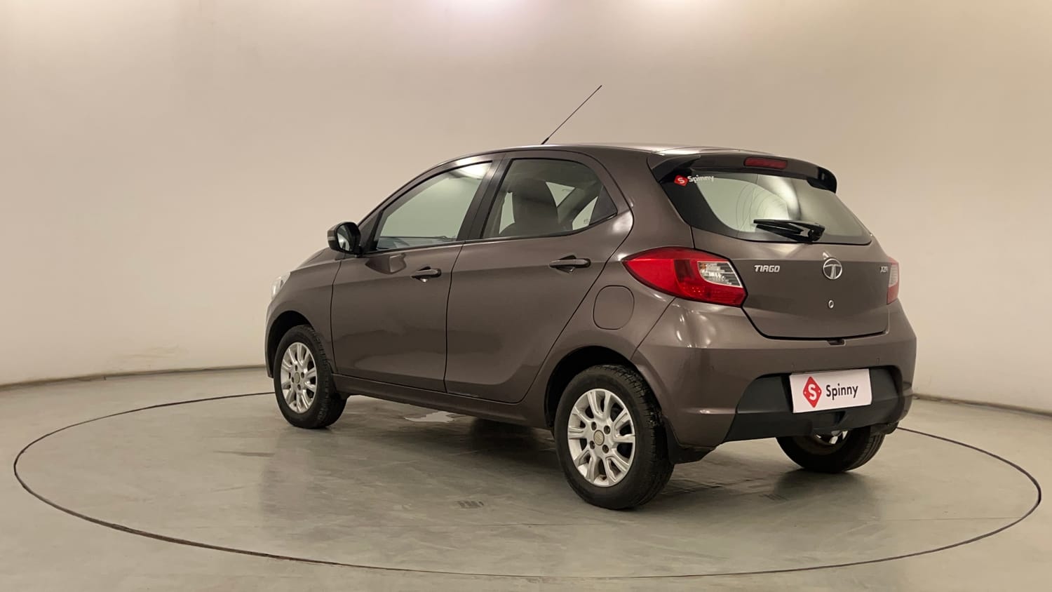 Used 2018 Tata Tiago Revotron XZA Petrol Automatic exterior LEFT REAR CORNER VIEW