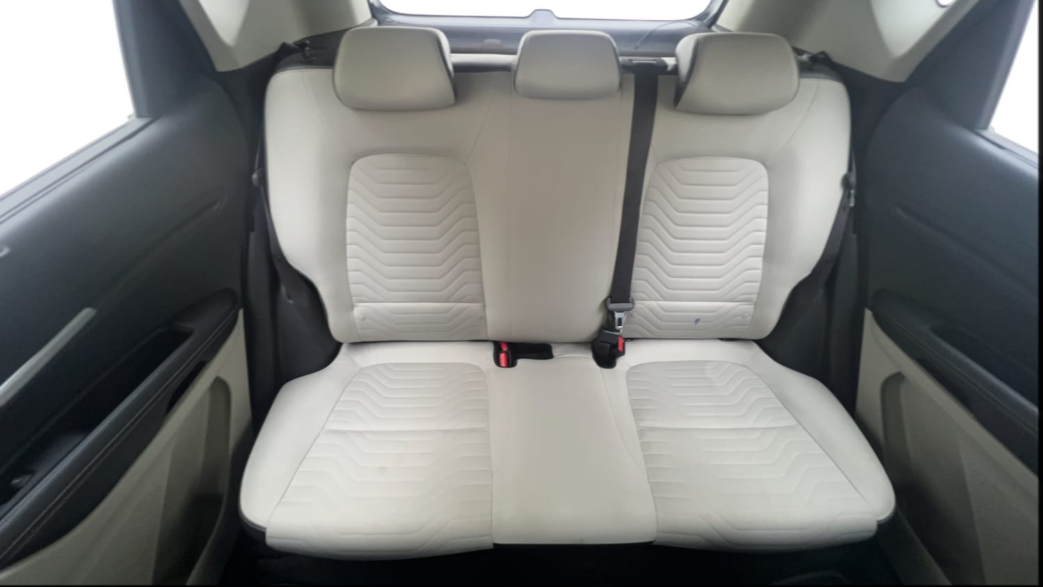 Used 2023 Kia Sonet HTX 1.0 Turbo Petrol DCT Petrol Automatic interior REAR SEAT CONDITION VIEW