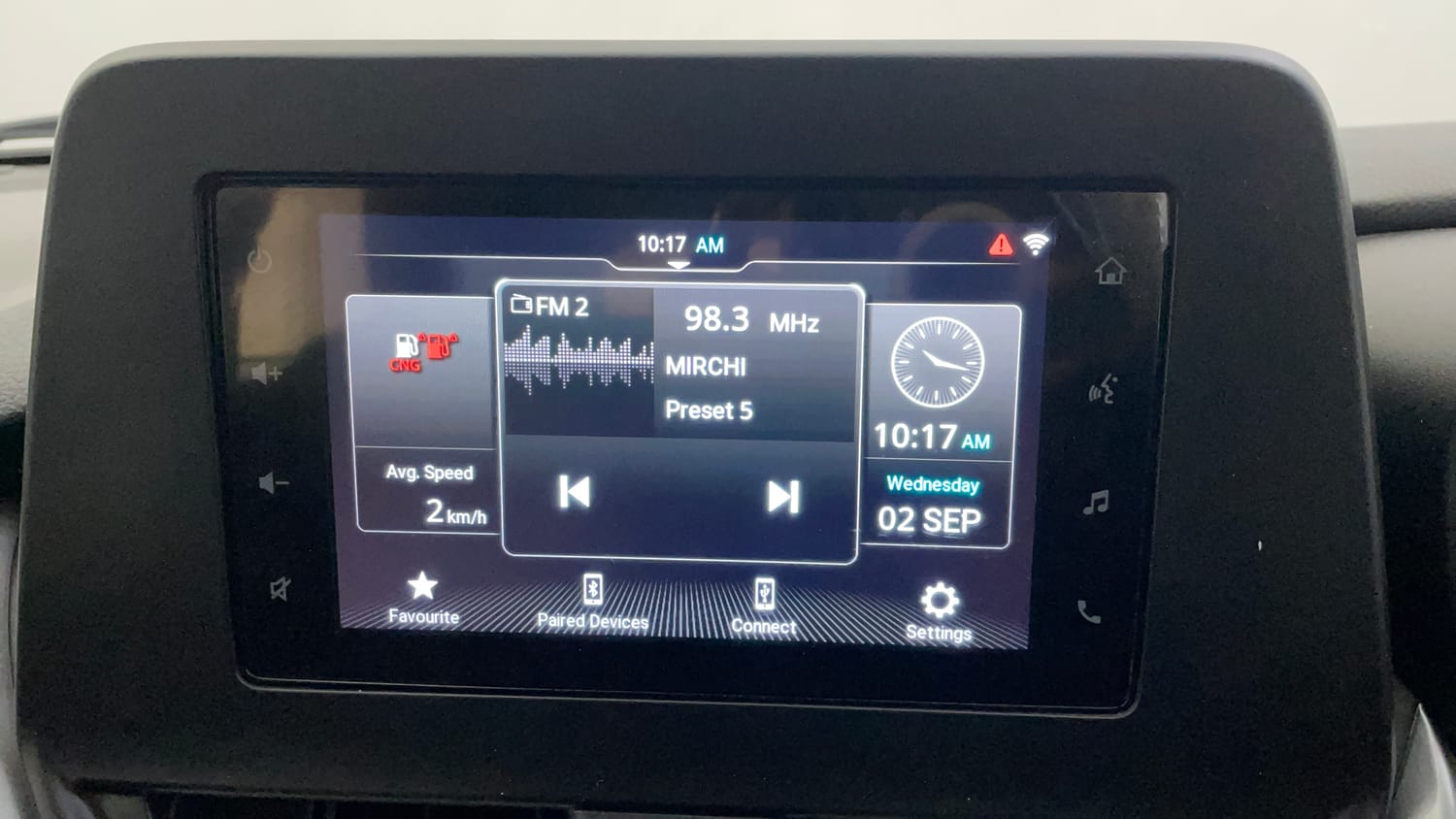 Used 2023 Maruti Suzuki Baleno Zeta MT CNG Cng Manual top_features Integrated (in-dash) music system
