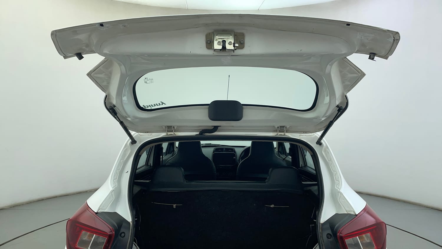 Used 2021 Renault Kwid RXT Petrol Manual interior DICKY DOOR OPEN VIEW