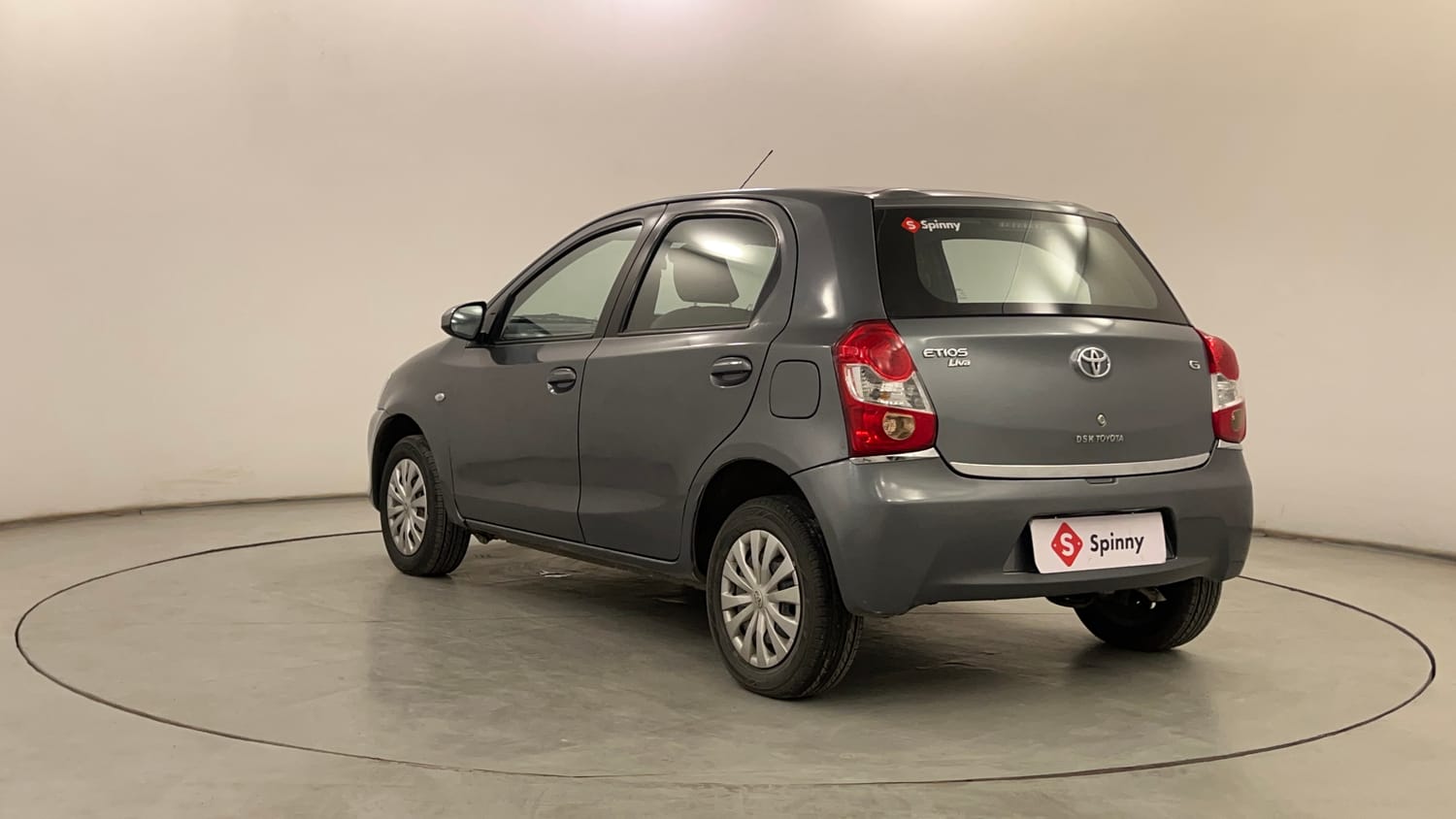 Used 2013 Toyota Etios Liva G Petrol Manual exterior LEFT REAR CORNER VIEW