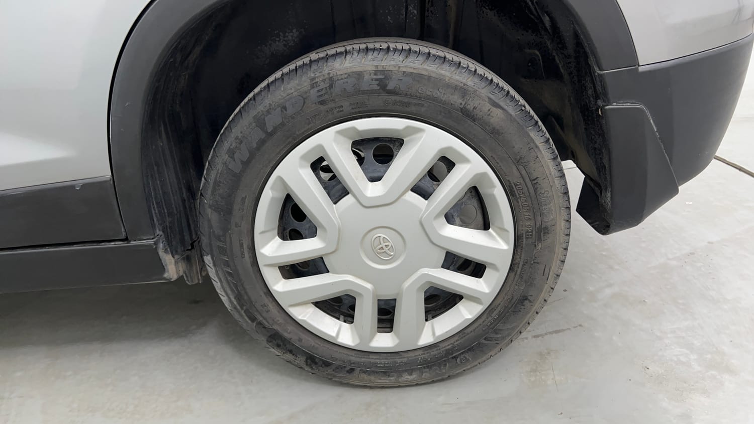 Used 2022 Toyota Urban Cruiser Mid Grade AT Petrol Automatic tyres LEFT REAR TYRE RIM VIEW