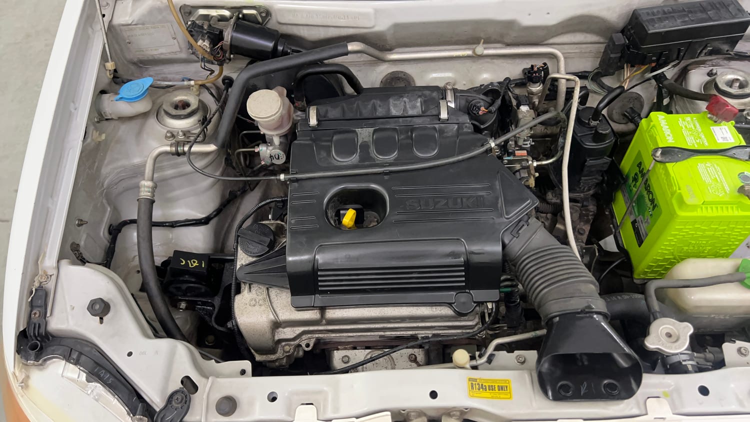 Used 2014 Maruti Suzuki Alto K10 VXi Petrol Manual engine ENGINE RIGHT SIDE VIEW