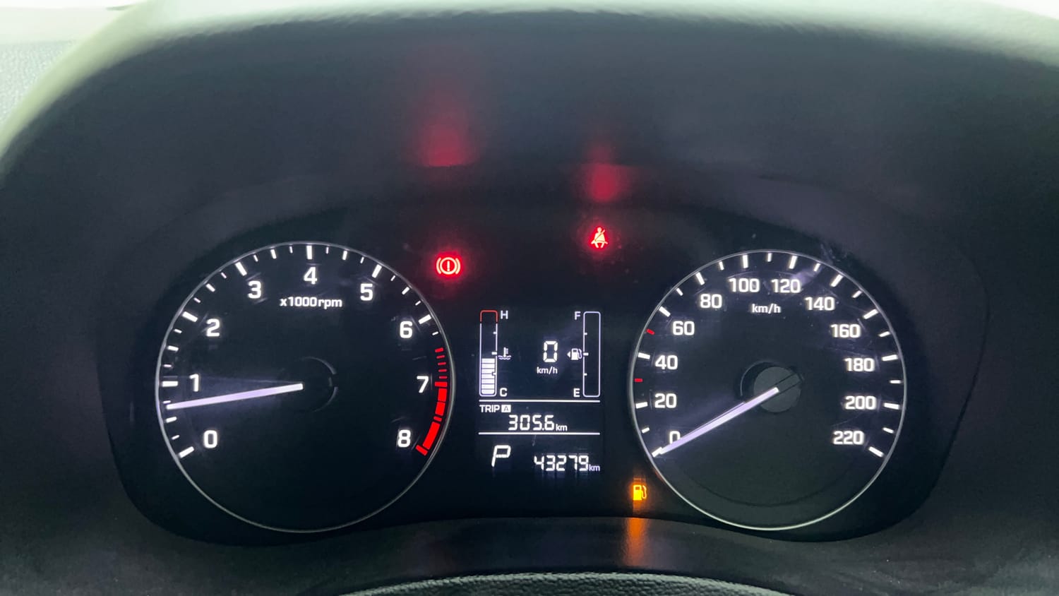 Used 2019 Hyundai Creta SX 1.6 AT Petrol Petrol Automatic interior CLUSTERMETER VIEW