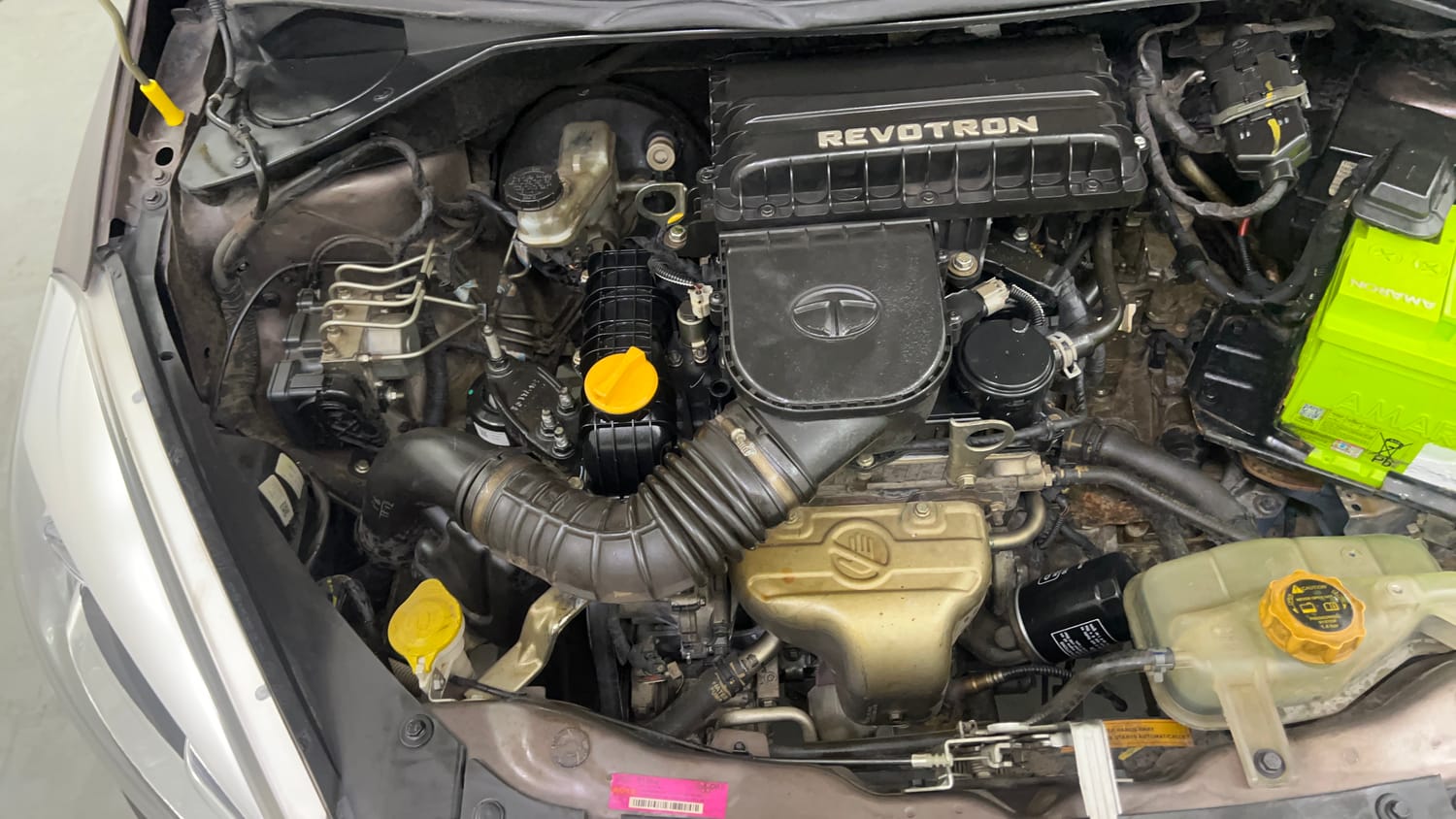 Used 2018 Tata Tiago Revotron XZA Petrol Automatic engine ENGINE RIGHT SIDE VIEW