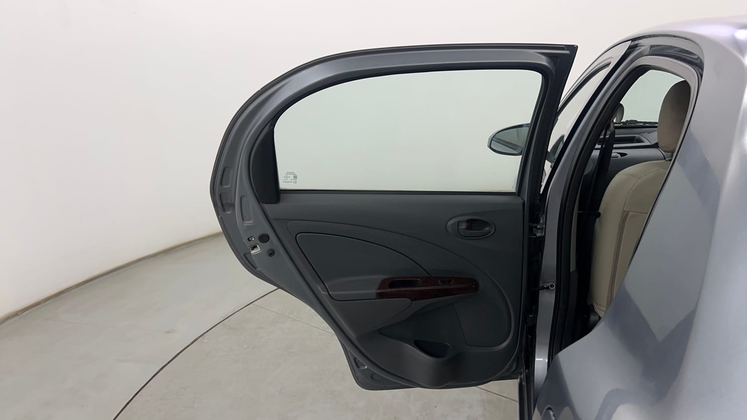 Used 2013 Toyota Etios Liva G Petrol Manual interior LEFT REAR DOOR OPEN VIEW