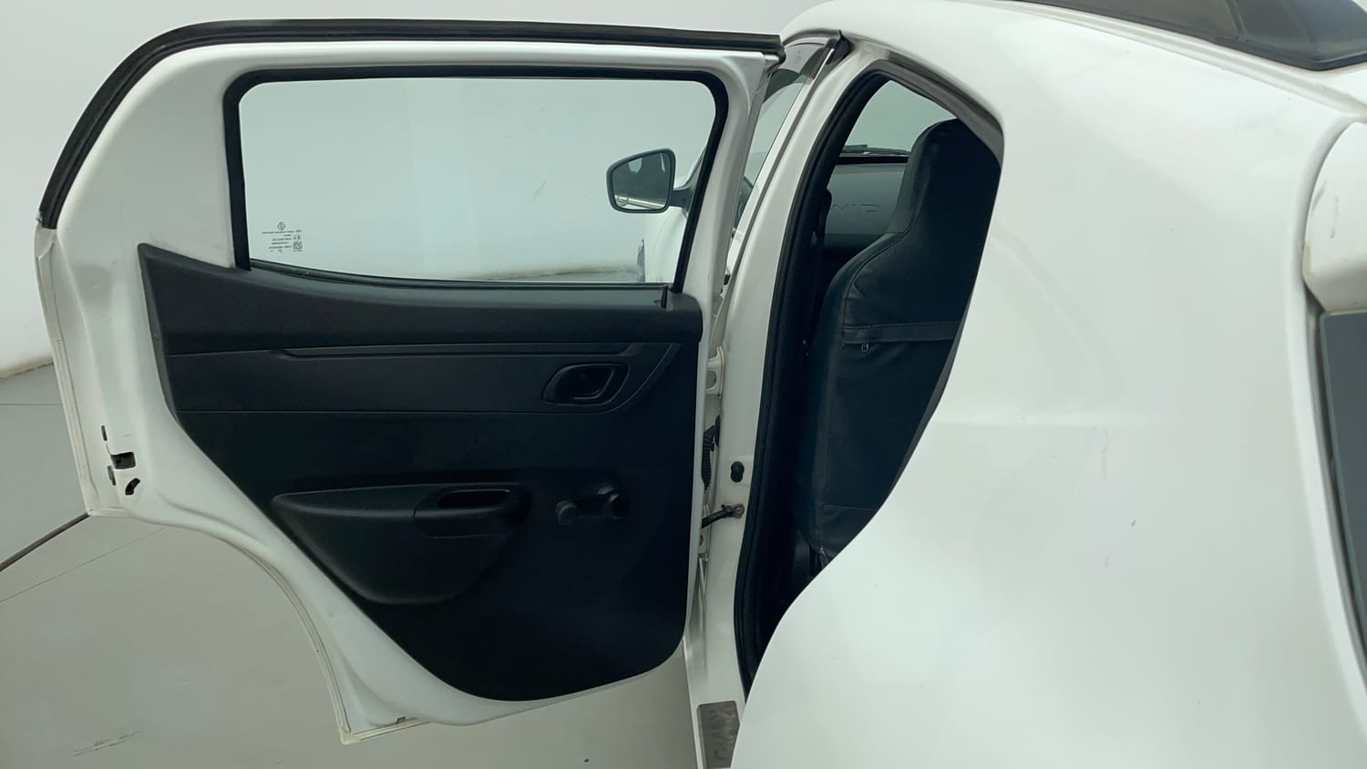 Used 2021 Renault Kwid RXT Petrol Manual interior LEFT REAR DOOR OPEN VIEW