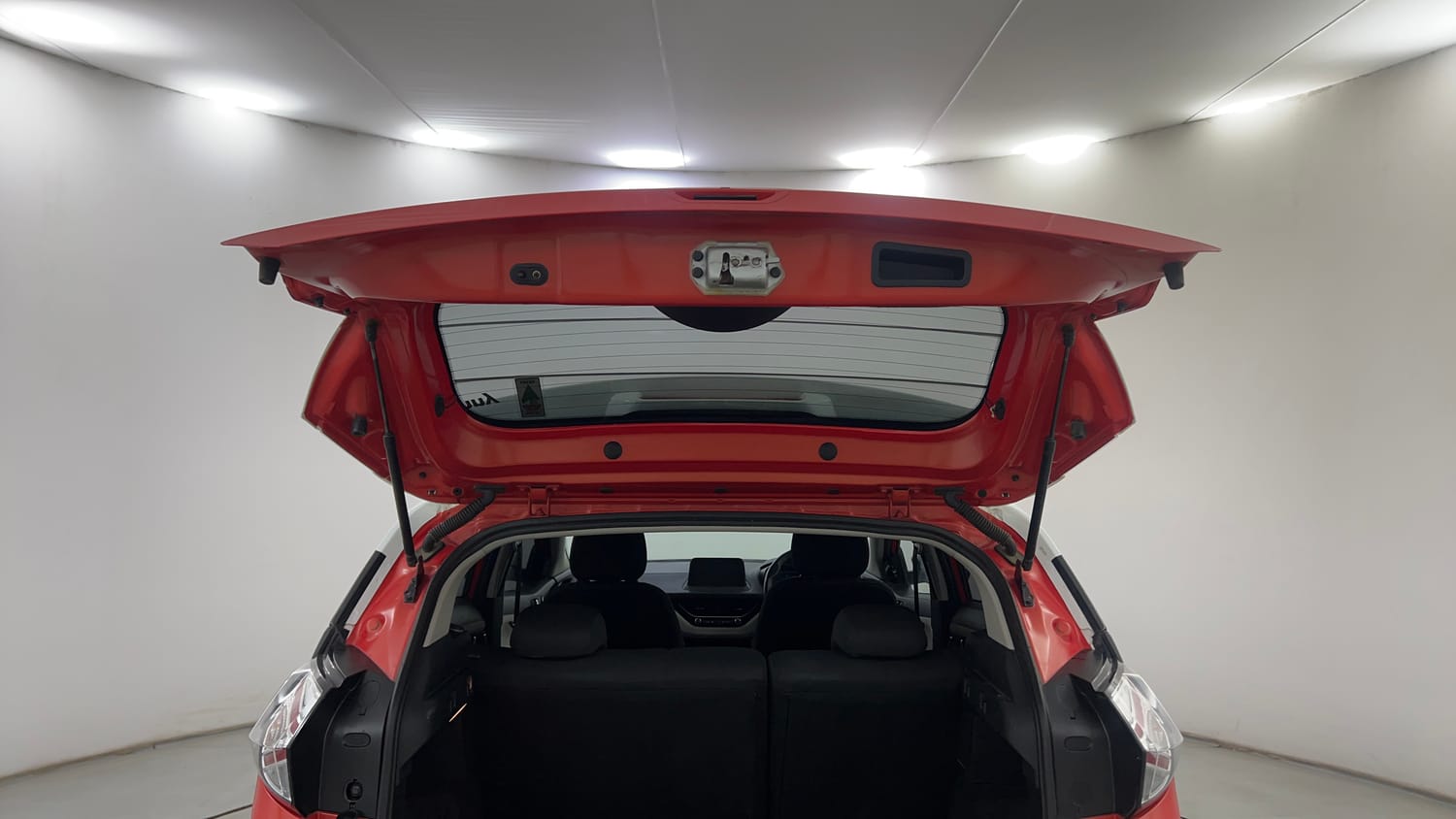 Used 2020 Tata Nexon XZA Plus (O) Dual Tone Petrol Automatic interior DICKY DOOR OPEN VIEW
