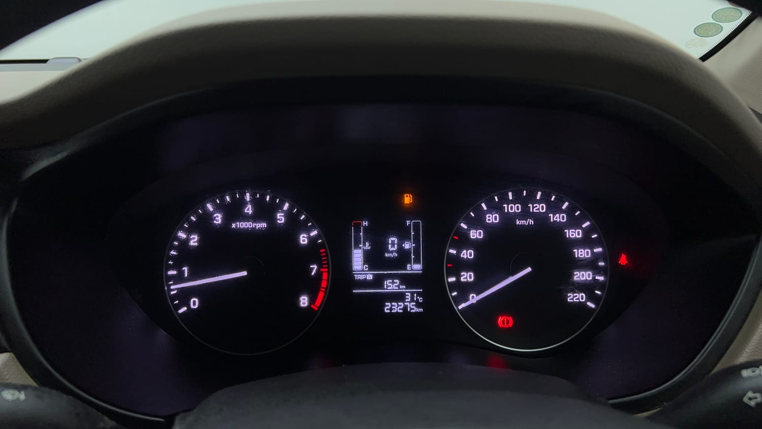 Used 2015 Hyundai Elite i20 Sportz 1.2 Petrol Manual interior CLUSTERMETER VIEW