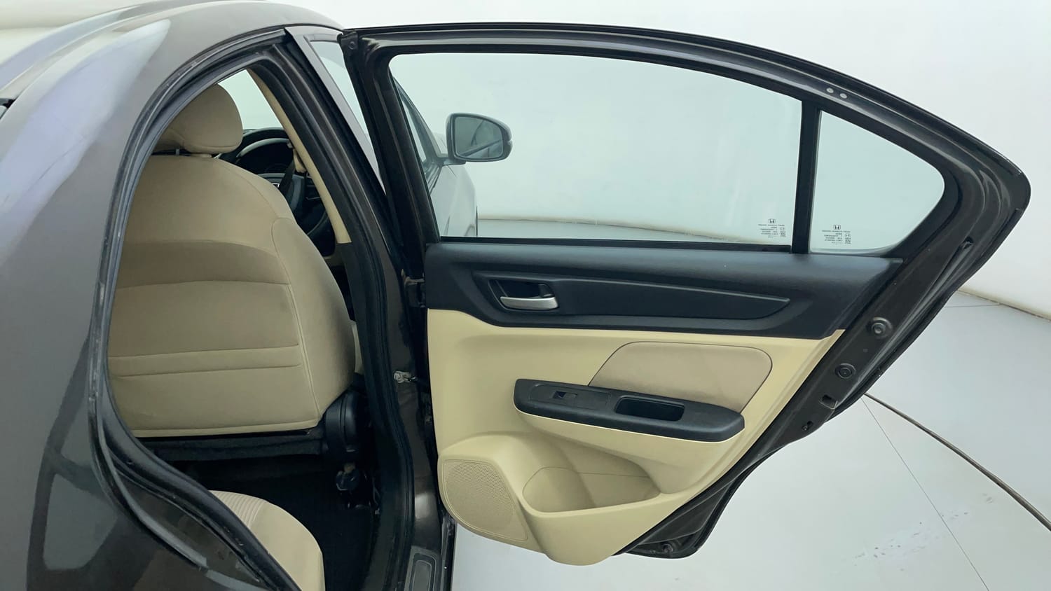 Used 2020 Honda Amaze 1.2 VX CVT Petrol Petrol Automatic interior RIGHT REAR DOOR OPEN VIEW