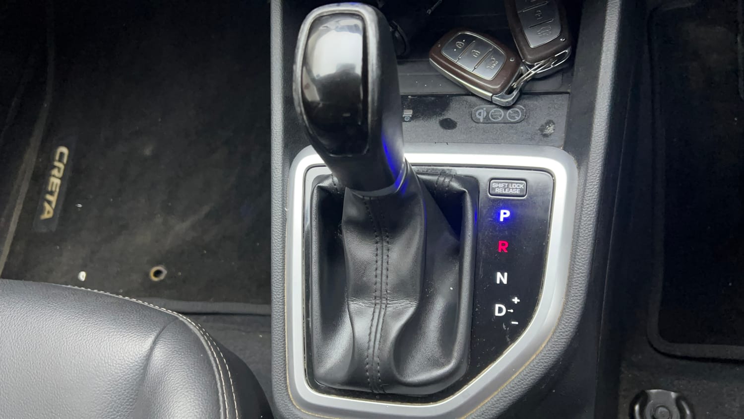 Used 2019 Hyundai Creta SX 1.6 AT Petrol Petrol Automatic interior GEAR  KNOB VIEW