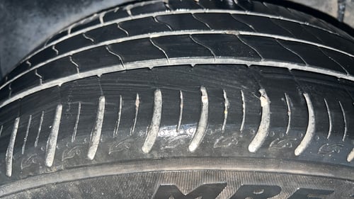 Used 2022 Tata Altroz XT Petrol Petrol Manual tyres RIGHT REAR TYRE TREAD VIEW