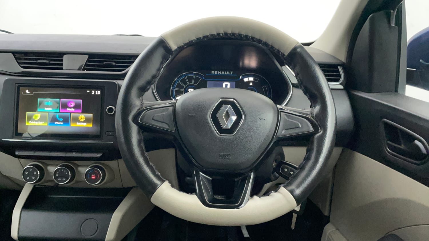 Used 2020 Renault Triber RXT Petrol Manual interior STEERING VIEW