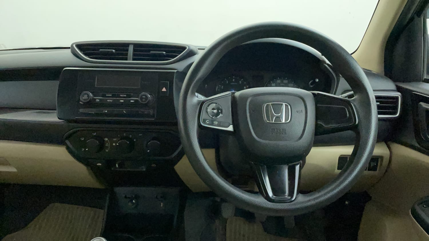 Used 2019 Honda Amaze 1.2 S MT Petrol Petrol Manual interior STEERING VIEW