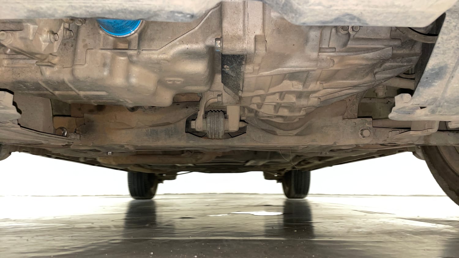 Used 2017 Honda WR-V S MT Petrol Petrol Manual extra FRONT LEFT UNDERBODY VIEW