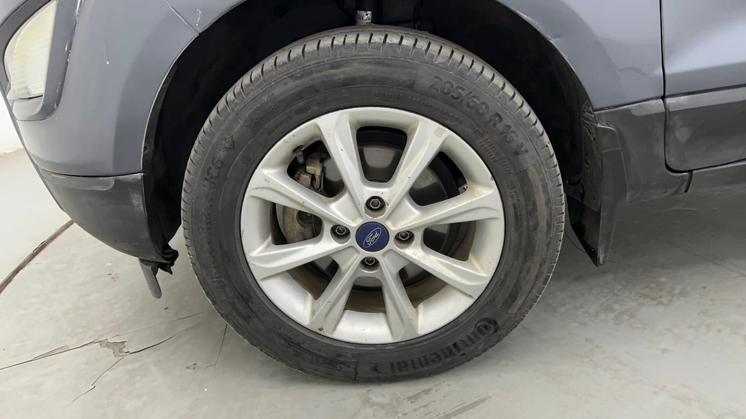 Used 2018 Ford EcoSport Titanium 1.5L TDCi Diesel Manual tyres LEFT FRONT TYRE RIM VIEW