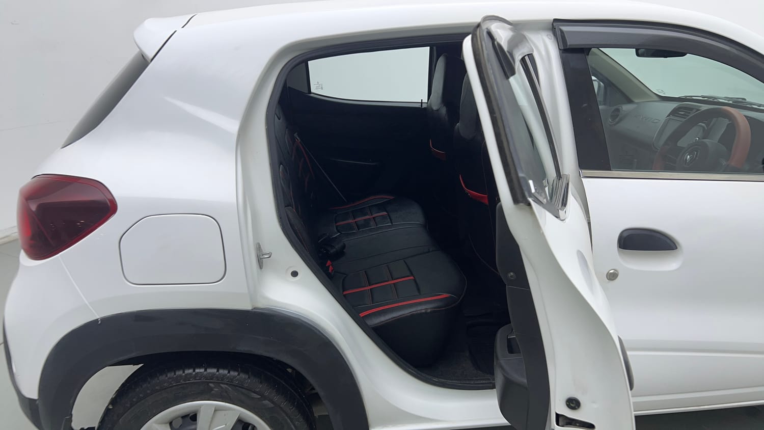 Used 2021 Renault Kwid RXT 1.0 Opt Petrol Manual interior RIGHT SIDE REAR DOOR CABIN VIEW