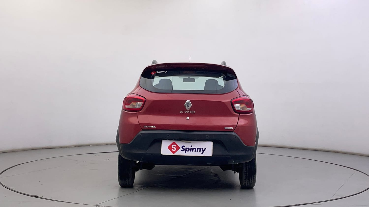 Used 2017 Renault Kwid 1.0 RXT AMT Opt Petrol Automatic exterior BACK VIEW