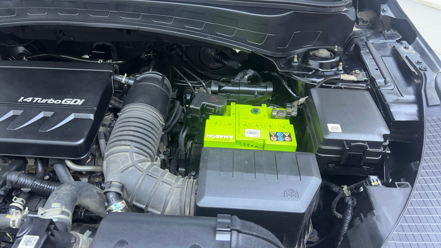 Used 2020 kia Seltos GTX Plus DCT 1.4 Petrol Automatic engine ENGINE LEFT SIDE VIEW