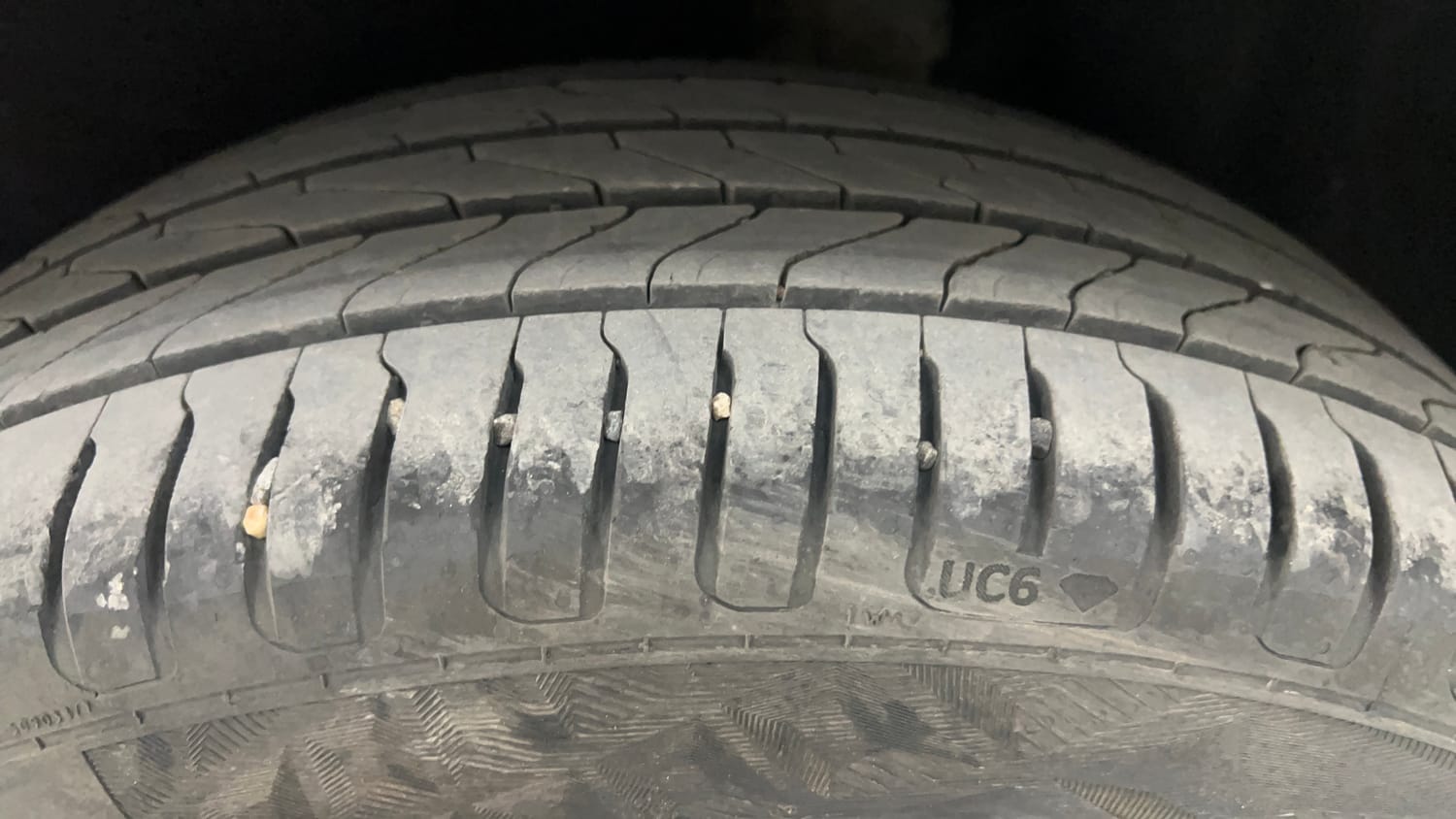 Used 2018 Ford EcoSport Titanium 1.5L TDCi Diesel Manual tyres LEFT REAR TYRE TREAD VIEW