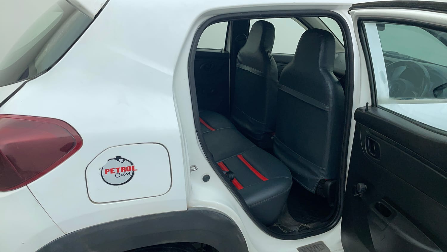 Used 2021 Renault Kwid RXT Petrol Manual interior RIGHT SIDE REAR DOOR CABIN VIEW