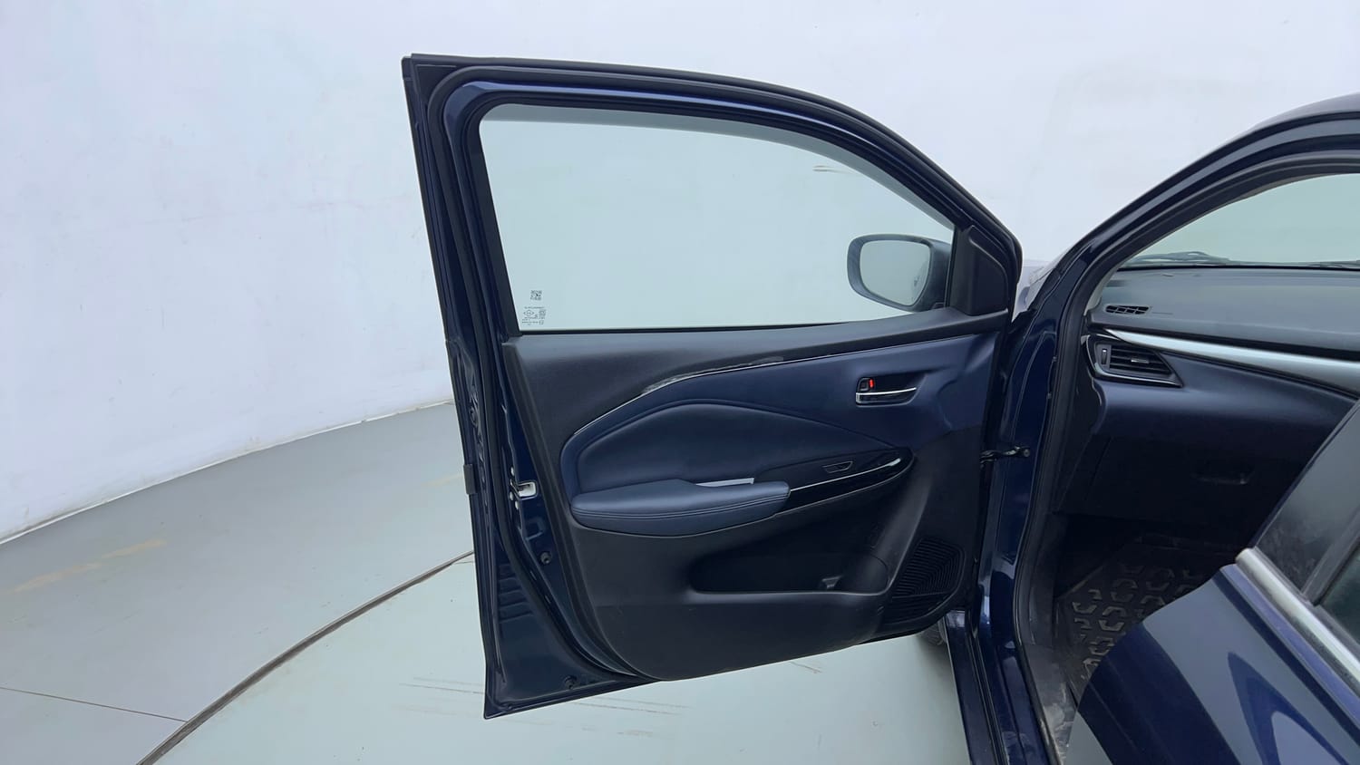 Used 2024 Maruti Suzuki Baleno Zeta AGS Petrol Automatic interior LEFT FRONT DOOR OPEN VIEW