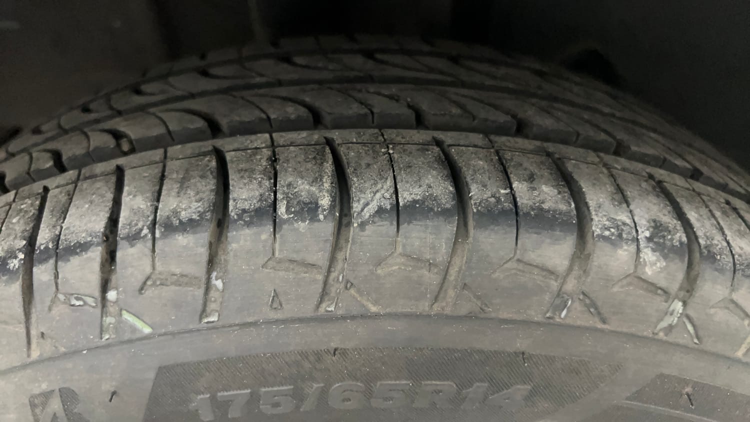 Used 2018 Tata Tiago Revotron XZA Petrol Automatic tyres RIGHT REAR TYRE TREAD VIEW