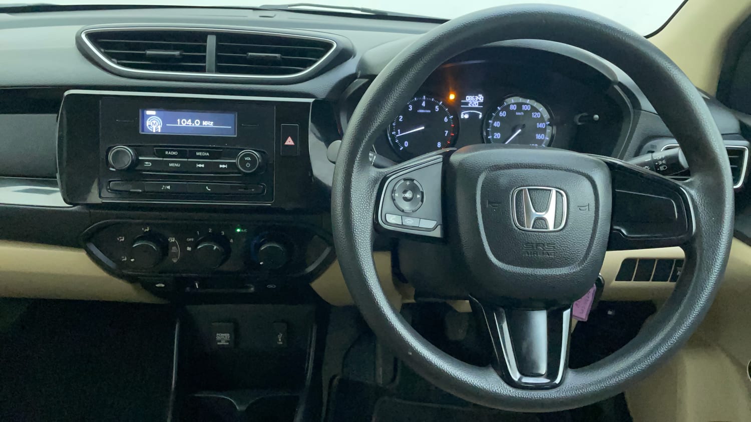 Used 2019 Honda Amaze 1.2 S MT Petrol Petrol Manual interior STEERING VIEW