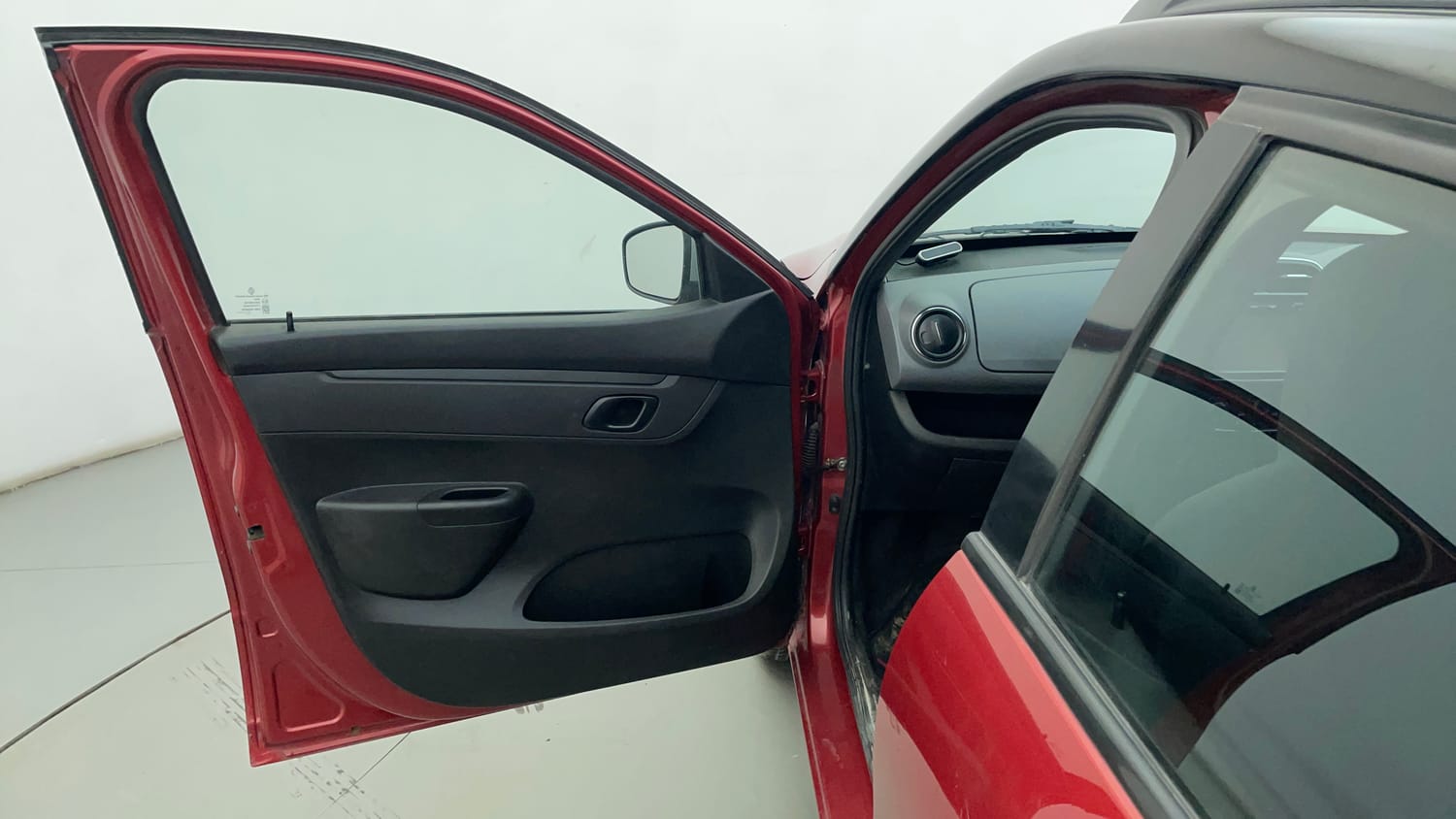 Used 2017 Renault Kwid 1.0 RXT AMT Opt Petrol Automatic interior LEFT FRONT DOOR OPEN VIEW