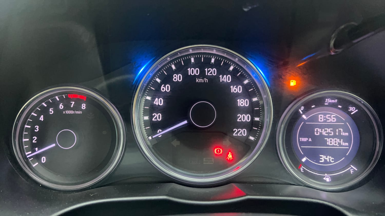 Used 2023 Honda City 4th Generation V Petrol Petrol Manual interior CLUSTERMETER VIEW
