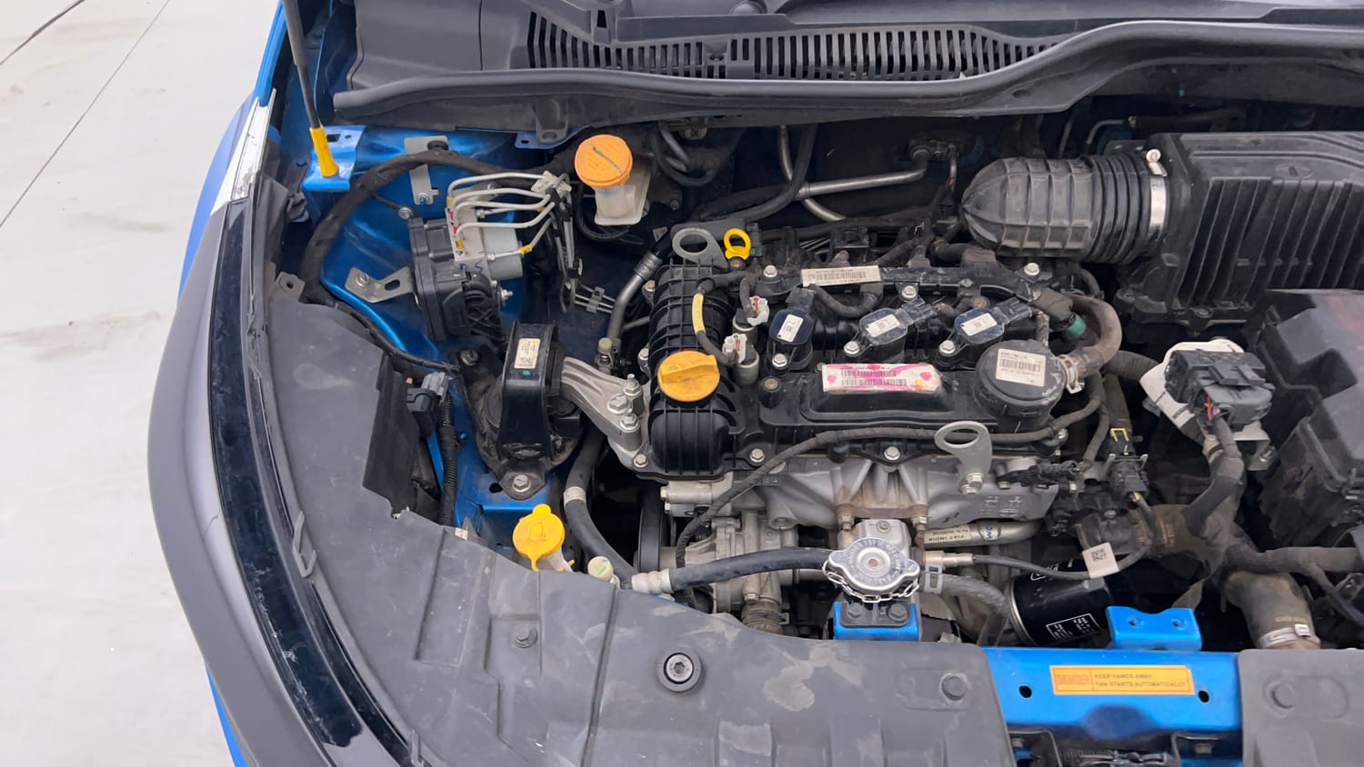 Used 2021 Tata Altroz XM Plus Petrol Petrol Manual engine ENGINE RIGHT SIDE VIEW