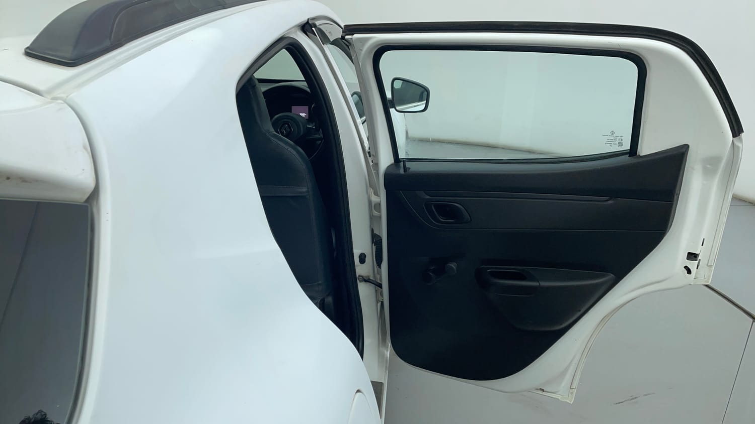 Used 2021 Renault Kwid RXT Petrol Manual interior RIGHT REAR DOOR OPEN VIEW