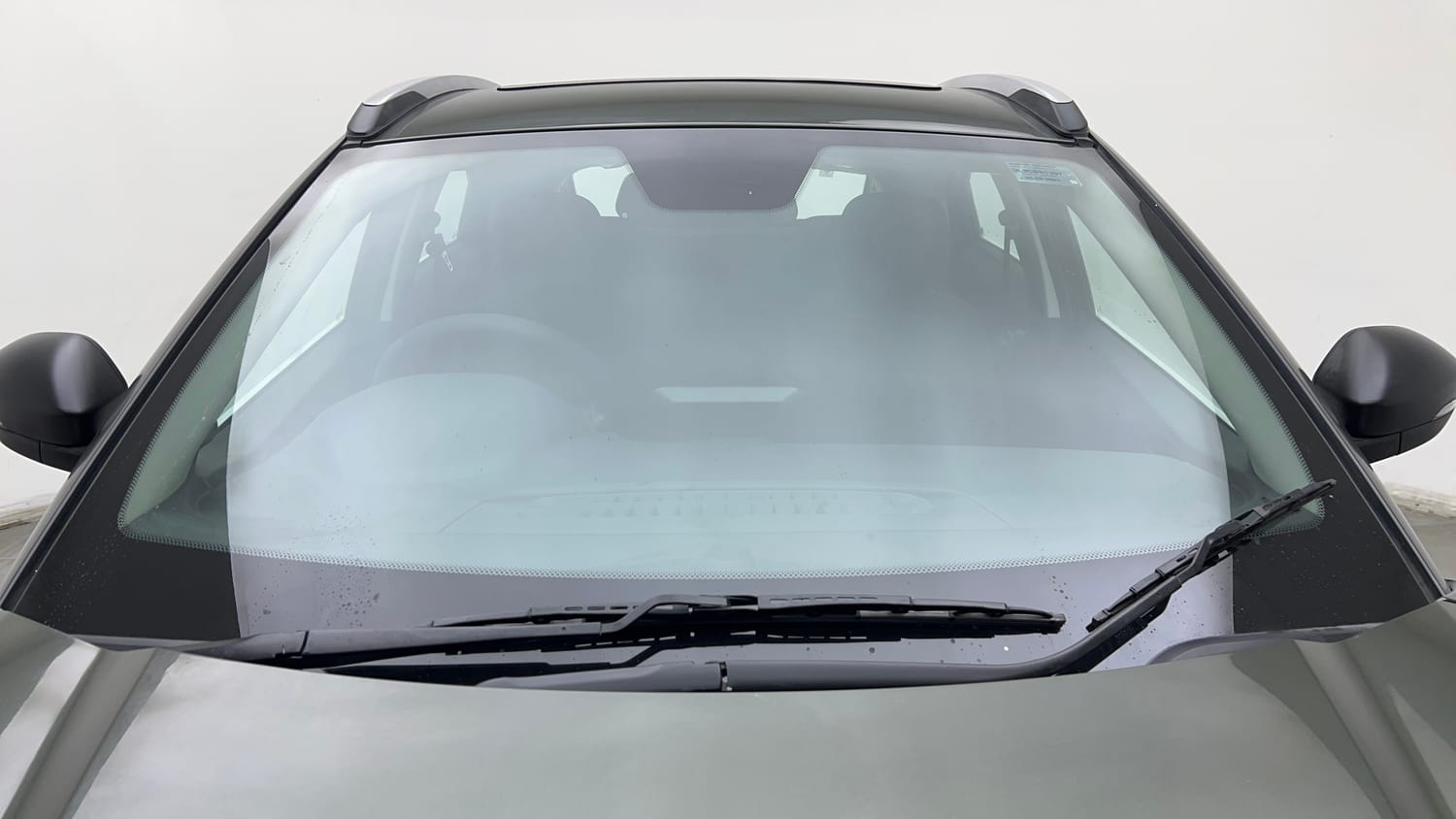 Used 2023 Tata Nexon XM Plus (S) Petrol Manual exterior FRONT WINDSHIELD VIEW